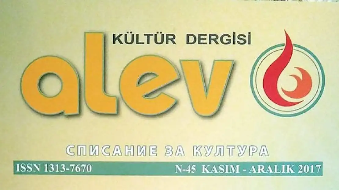 ALEV DERGİSİNE BÜYÜK ÖDÜL