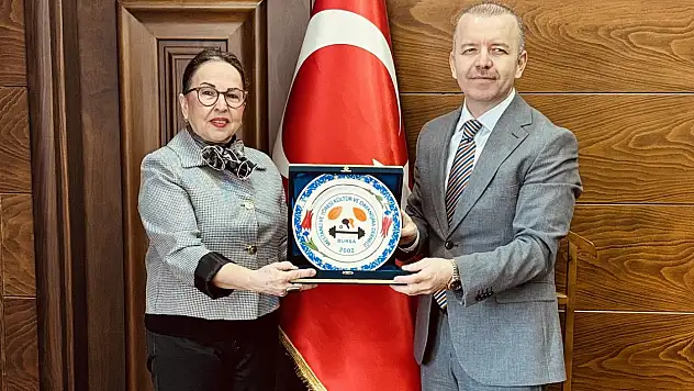 Mestanlılar, Nülüfer Kaymakamını ziyaret ettiler