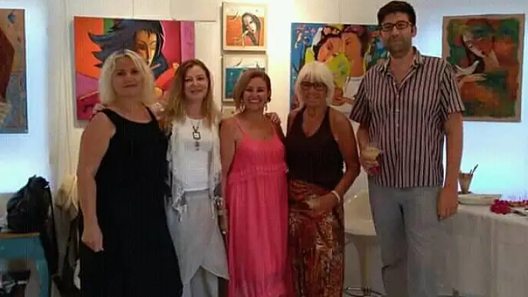 BODRUM'DA SERGİ AÇTI