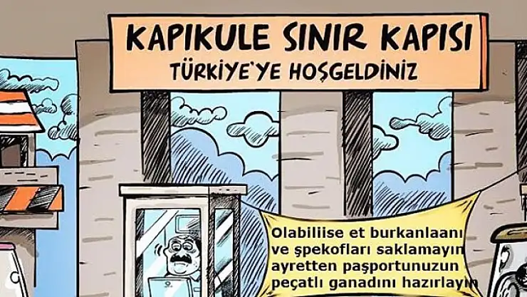 Türkiye'ye hoşgeldiniz!