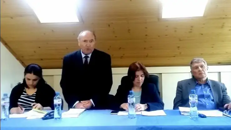 İBRAHİM YALIMOV'U UĞURLARKEN