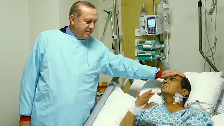 CUMHURBAŞKANI ERDOĞAN, NAİM'İ ZİYARET ETTİ