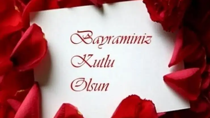 BAYRAMINIZ KUTLU OLSUN!